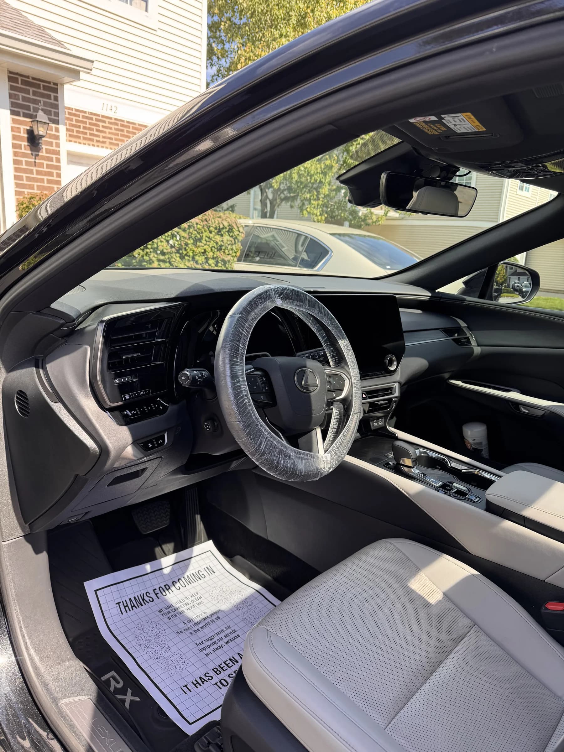Audi R8 interior after an interior detail